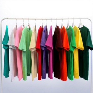 Wholesale High Quality Fashion Custom <b>Logo</b> 205g Pure Cotton Round Neck Short Sleeve T-Shirt for Men Women O-Neck Pattern Print - Product Image 1