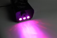 Machine à fumée portable 500W pour scène de mariage, à commande par télécommande ou filaire, avec LED