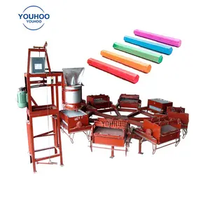 Easy operation dustless colorful white chalk pens making moulding drying packing machine price