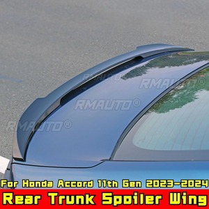 Pour Honda Accord 11e génération 2023-2024, kit carrosserie, aileron arrière de style sport en fibre de carbone, aileron de coffre arrière, accessoires de voiture - Product Image 2