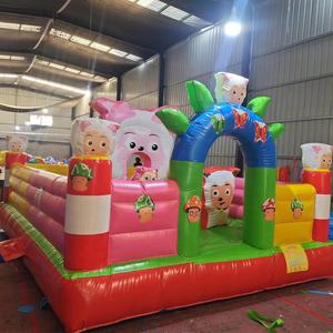 Le château rebondissant thème dinosaures <span class=keywords><strong>Jurassic</strong></span> château <span class=keywords><strong>gonflable</strong></span> ville amusante terrain <span class=keywords><strong>de</strong></span> jeu <span class=keywords><strong>gonflable</strong></span> 20 mètres carrés sous l'eau - Product Image 6