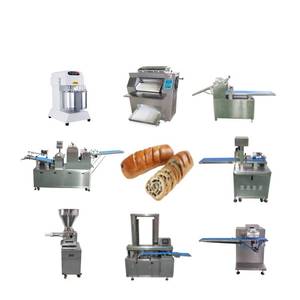 Línea de producción de pan, fresadora de pan, máquina de palo de pan, rodillo de masa, modelador de masa, caja de hamburguesas - Product Image 6