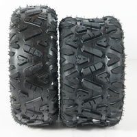 Pneus tout-terrain JUNKAI 19x7.00-8 sans chambre à air pour VTT/voiturette de golf/Segway avec design à crampons profonds - Nouvelle garantie de 12 mois