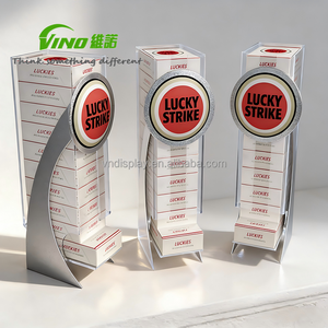 Exhibidores Metálicos de Cigarrillos de Múltiples Niveles, Exhibidores Comerciales para la Venta Minorista de Tabaco - Product Image 1