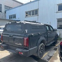 Capot de camionnette robuste en aluminium 6063 avec porte-bagages pour JAC T9 4x4, Hardtop étanche pour camping tout-terrain