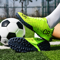 Chaussures de football américain unisexes personnalisées avec logo, vente en gros, automne, hiver, été, crampons de football en salle TF