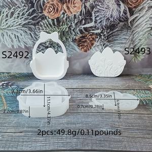 แม่พิมพ์ซิลิโคนเรซิ่นทำมือ Kingnoo รูปทรงไม่สม่ำเสมอ 1 ชิ้น DIY สไตล์ Ins ของตกแต่ง เครื่องมือทำเค้ก มีสินค้าในสต็อก เหอเป่ย - Product Image 3