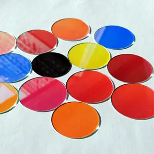 Dichroic Clips Glass For Colorful Projection Gobos