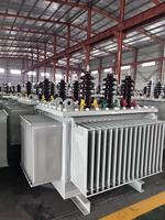 Transformateur électrique immergé dans l'huile, triphasé, abaisseur de tension, 10 kV à 400 V, 50/60 Hz, 100-450 kVA, trois enroulements, transformateur de puissance industriel