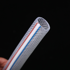 Tuyau en <span class=keywords><strong>PVC</strong></span> à revêtement imitation peau de serpent, renforcé de fibres, maillé épaissi, résistant à la pression, flexible, résistant aux UV, pour irrigation - Product Image 4