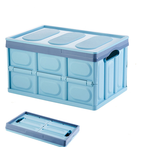 Car Folding And Turnover Box With Cover Portable Folding Box With Cover Home Dustproof Storage Box