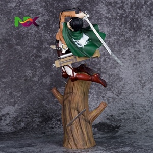 Figura de Levi de Ataque a los Titanes, Modelo de Escena, Capitán, Anime, Regalo, Decoración, Coleccionable, Dropship - Product Image 5