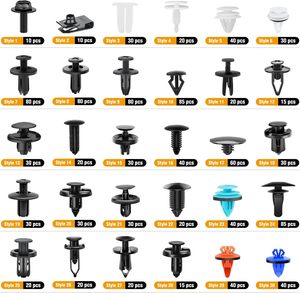 1045-teiliges Sortiment an Auto-Befestigungsclips und -verschlüssen, 30 gängigste Größen, Stoßstangen- und Kotflügelnieten mit Entferner - Product Image 3