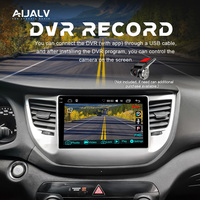 Topway TS18 2Din Android autoradio 7/9/10 pouces écran OLED double enregistrement Dash Cam avant arrière Auto activé lecteur DVD de voiture