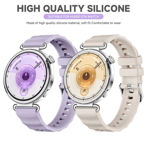 Bracelet de montre intelligent 18mm à dégagement rapide pour Huawei Watch GT6 Bracelet de remplacement en silicone souple de 41mm pour femmes et hommes - Product Image 3