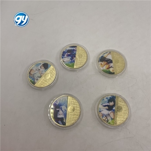 เหรียญชุบทองกัปตันซึบาสะ เหรียญสะสมญี่ปุ่น เหรียญอนิเมะ ของขวัญ - Product Image 1