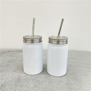 Bouteille isotherme de 17 oz pour sublimation, type Mason, idéale pour le sport, excellent cadeau DIY pour hommes et femmes - Product Image 2