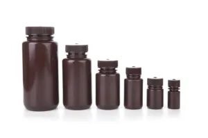 4ml 8ml 15ml 30ml 50ml 60ml 125ml 250ml 500ml 600ml 1L Plastic HDPE/PP Wide Mouth Reagent Bottle For Laboratory