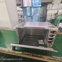 Oven Listrik 60L untuk Memanggang Bersama Keluarga dan Penggunaan Dapur Rumah 2200W 9 Mode Memasak Timer 720 Menit CB CE RoHS