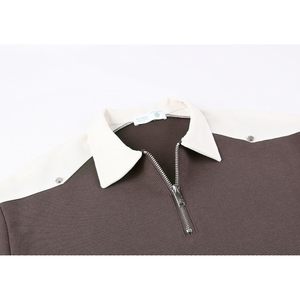 Camisa Polo Personalizada para Hombre, Mezcla de Algodón y Bambú, Manga Corta, Cierre de Cremallera, Transpirable, Tejido de Punto, Estilo Casual de Negocios - Product Image 4