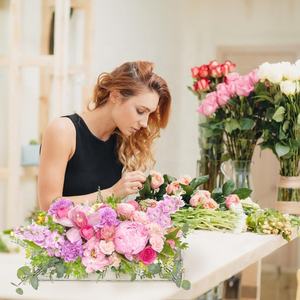 Long Acrylique Rectangulaire Fleur <span class=keywords><strong>Vase</strong></span> Clair Bas Arrangement Floral 24 Trous pour La Fête De Mariage De Bureau À Domicile - Product Image 6