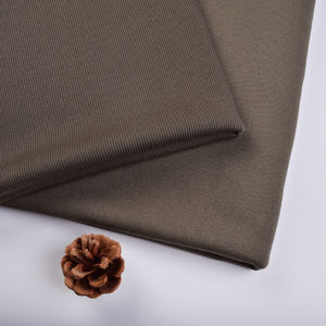 Polyester-Spandex 2*2 Rippstrick Hochdichter Anti-Pilling Atmungsaktiver Einfarbiger Rippstrickstoff für Jungen- und Mädchen-T-Shirts - Product Image 3