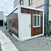 Rumah Kontainer Modular Prefabrikasi Multifungsi 20ft 40ft Struktur Baja Fleksibel Dapat Dilepas