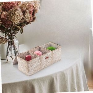 Panier de courses miniature Philippines 35 cm en rotin, assiette de présentation, panier à <span class=keywords><strong>linge</strong></span> tressé mignon, jardinières, assemblé, vente en gros - Product Image 6