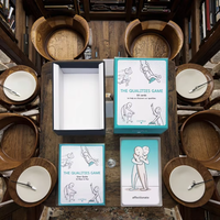 Jeu de cartes personnalisé de haute qualité, amusant et inspirant pour les couples, impression sur papier, jeu de cartes d'affirmation positive avec boîte d'emballage
