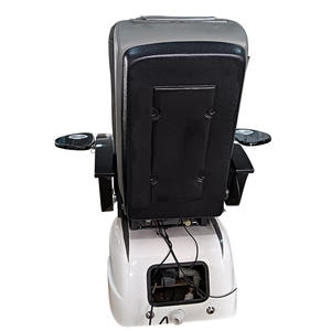 Luxury High Quality Electric Spa Massage Foot Pedicure Chair with <b>Plastic</b> and Glass Basins Magnetic Jet LED Lamp for Nail Salon - Product Image 3