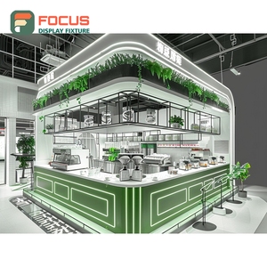 Expositor de Lujo para Café, Estante para Bolsas de Granos, Chapa de Roble, Expositor de Productos para Tiendas - Product Image 1