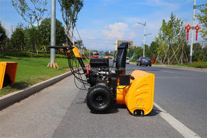 Souffleuse à neige automotrice à essence à poussée manuelle alimentée par un moteur yanhui GX200 - Product Image 4