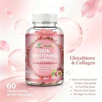 Complément alimentaire en gommes à la biotine pour la croissance des cheveux, des ongles forts et un teint éclatant, enrichi en glutathion et collagène