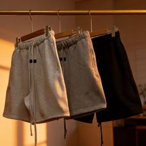 Shorts Essentiels <span class=keywords><strong>Fear</strong></span> Wholesale SS22 Ensemble Short et Chemise à Manches Courtes pour Hommes 100% Coton Imperméable Respirant Streetwear God - Product Image 1