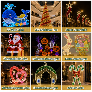 Boîte cadeau géante empilée de 2 m, idéale pour les fêtes, les halls d'hôtels, les centres commerciaux, les lieux photo, les célébrations, les décorations extérieures, motif lumineux LED, IP65, CE, RoHS - Product Image 5