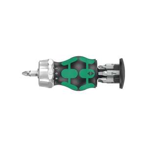 Wera Magazine portabrocas KK Stubby cargador RA 4 ranura de 6 piezas/PH/cuadrado - Product Image 1