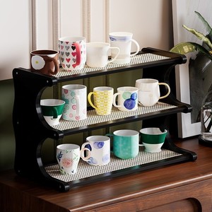 Desktop <b>storage</b> <b>rack</b> with tiered design, perfect for Instagram-worthy looks, including cosmetic <b>storage</b> boxes and - Product Image 1