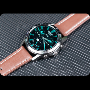 <span class=keywords><strong>DT70</strong></span> + Montre intelligente haut de gamme pour hommes Grand écran HD de 1.45 pouces avec assistant vocal d'appel BT Montre moniteur de fréquence cardiaque - Product Image 3