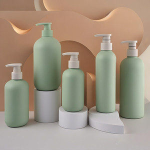 Bán Buôn Dầu Gội Đầu Và Điều Hòa Gel Tắm Chai Sang Trọng Màu Xanh Lá Cây 200Ml 260Ml 300Ml <span class=keywords><strong>400Ml</strong></span> 500Ml HDPE Nhựa Mềm Ống Chai - Product Image 3