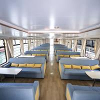 Nouveau bateau de croisière touristique en aluminium diesel de 28 m de long et 6,6 m de large, capacité de 138 passagers pour les opérations en haute mer