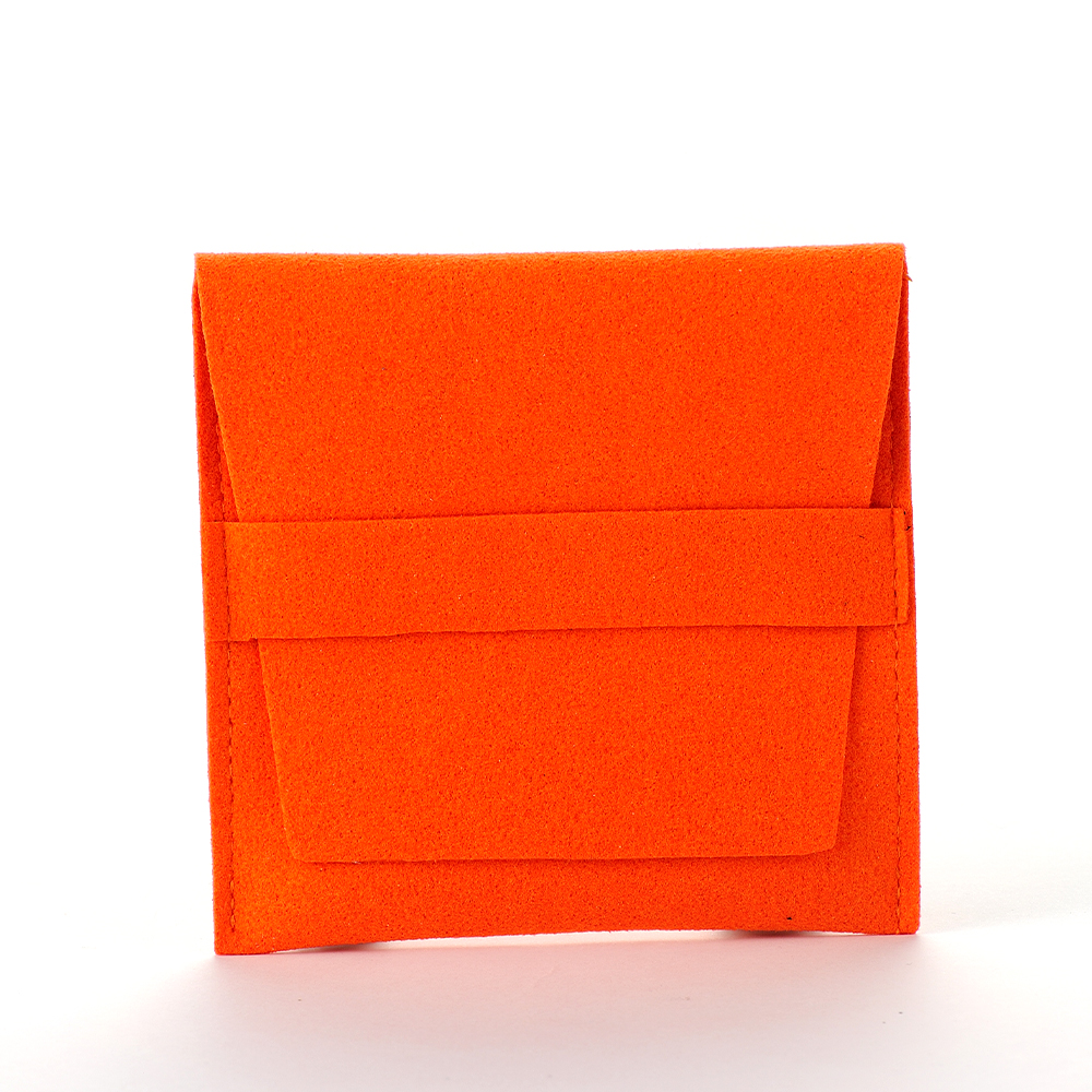 8*8cm pouch orange