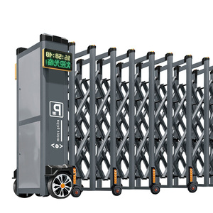 Industrial Retractable <strong>Gates</strong> Driveway <strong>Gate</strong> Accordion Barrier <strong>Gate</strong> Sliding <strong>Gates</strong> Fencing <strong>Gate</strong> <strong>for</strong> School Factory Retractable <strong>Gate</strong> - Product Image 1