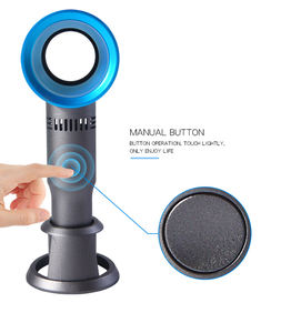 <span class=keywords><strong>Ventilateur</strong></span> portable USB mini sans pales avec support pour téléphone portable, en ABS, poignée rafraîchissante – Nouveauté été, vente chaude - Product Image 4