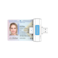 Usb Pembaca Kartu Atm Cac Id Chip Ic Kartu Bank Smart Lipat Smart Card Reader Kompatibel
