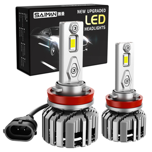 Decodificador de bombilla de faro LED de coche SMD de alta potencia H1 H4 H7 polaridad con 50000 horas de vida útil 3570 chips LED CSP <span class=keywords><strong>H11</strong></span> H13 - Product Image 5