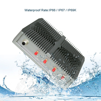 Computadora Industrial Integrada Sin Ventilador Intel J6412 con Certificación IP67 e IP69K, Resistente al Agua, para Automatización IoT en la Nube