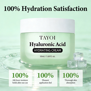 Crème Visage Hydratante et Éclaircissante Personnalisée à l'Acide Hyaluronique, Niacinamide et Vitamine B5 – <span class=keywords><strong>Anti</strong></span>-rougeurs et Séborégulatrice - Product Image 3