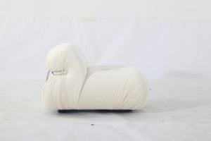 Meubles modernes du milieu du siècle Afra Tobia <span class=keywords><strong>Scarpa</strong></span> Canapé Soriana en velours beige Réplique Prix de gros d'usine - Product Image 4