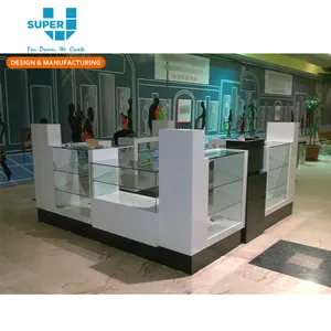 Custom Brand Electronics Shop Counter Design Modern Shop Display Counter for Electronic Store