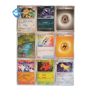 Cartas Pokémon GE Scarlet Violett 151 Edição em Inglês Pacote Booster de Papel Caixa Surpresa Colecionável - Product Image 5